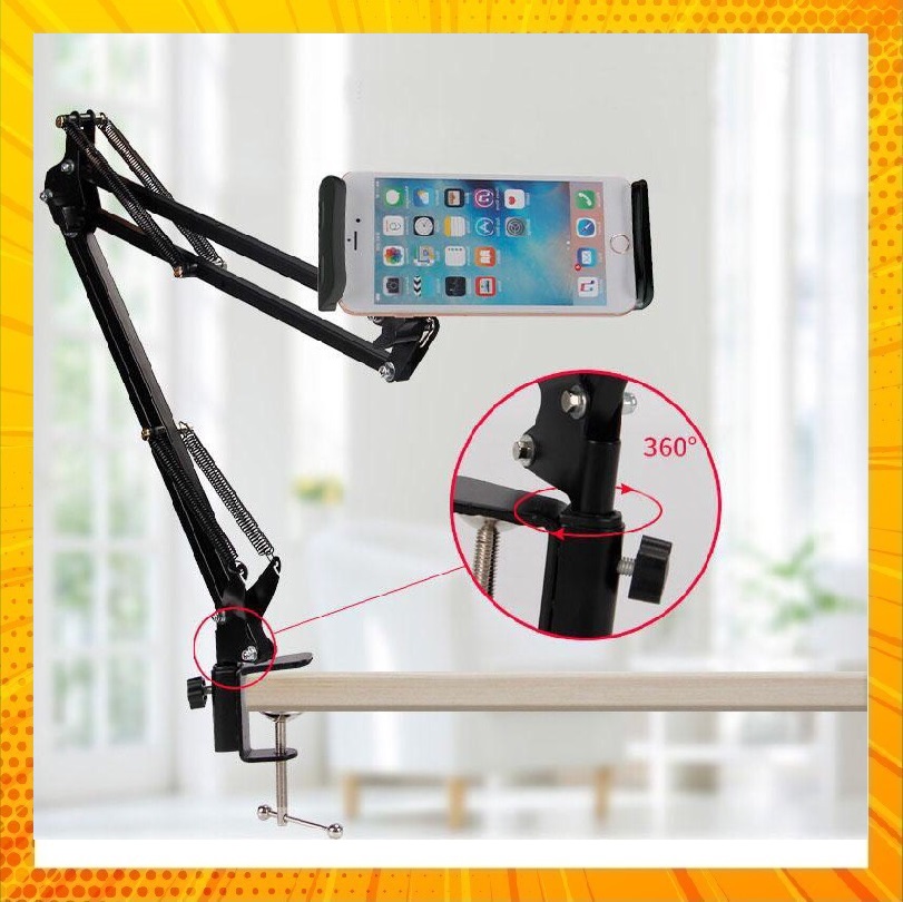 Chân kẹp giá đỡ ipad điện thoại
