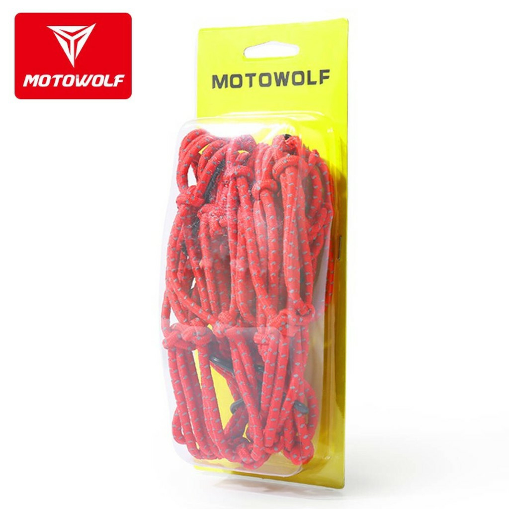 Lưới ràng hàng hoá vật dụng xe máy chắc chắn Motowolf