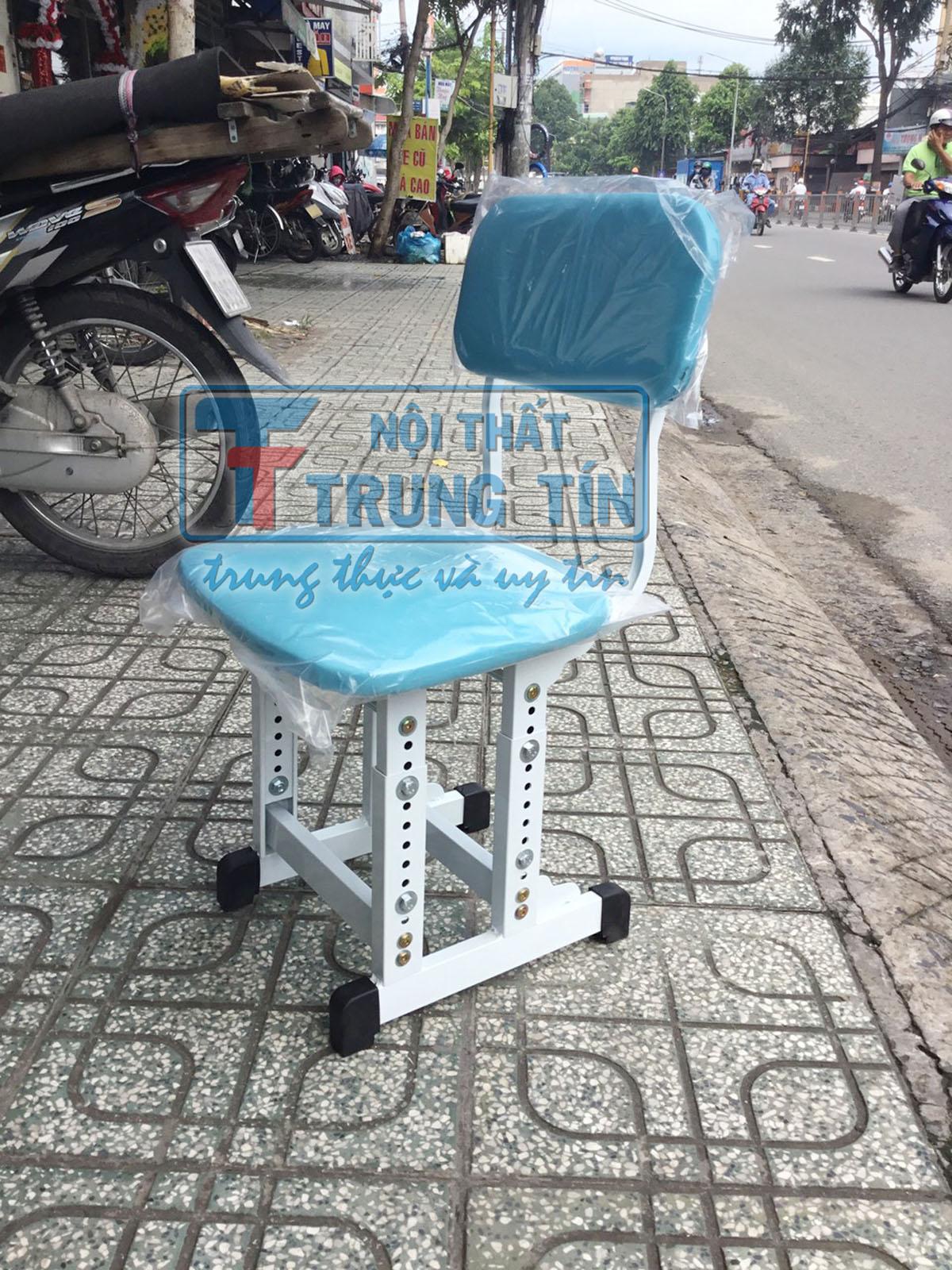 [HCM]Ghế học sinh tăng chỉnh chiều cao chân đôi
