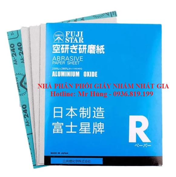 Giấy nhám khô sankyo - nhật bản - độ hạt nhám từ p120 đến p600