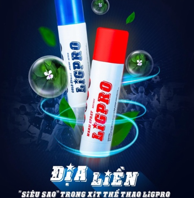 Bình xịt lạnh Ligpro - Lạnh/ Nóng