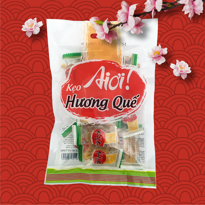 [Combo 3 Túi] Kẹo Ngậm Ho Vị Quế/ Túi 200g/ Thương Hiệu Ai ơi