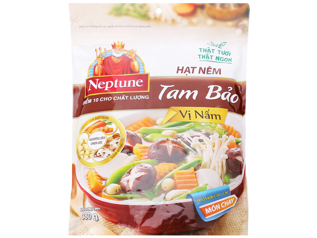 Hạt nêm Tam Bảo vị nấm Neptune gói 380g