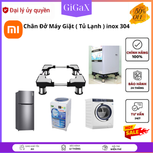  Chân Đỡ Máy Giặt Tủ Lạnh Đa Năng Chống Rung Chống Trượt Chịu Lực Tốt – Điều Chỉnh Kích Thước Dễ Di Chuyển ,Chịu Lực 300kg-Tổng KHo sỉ GiGaX Mall 