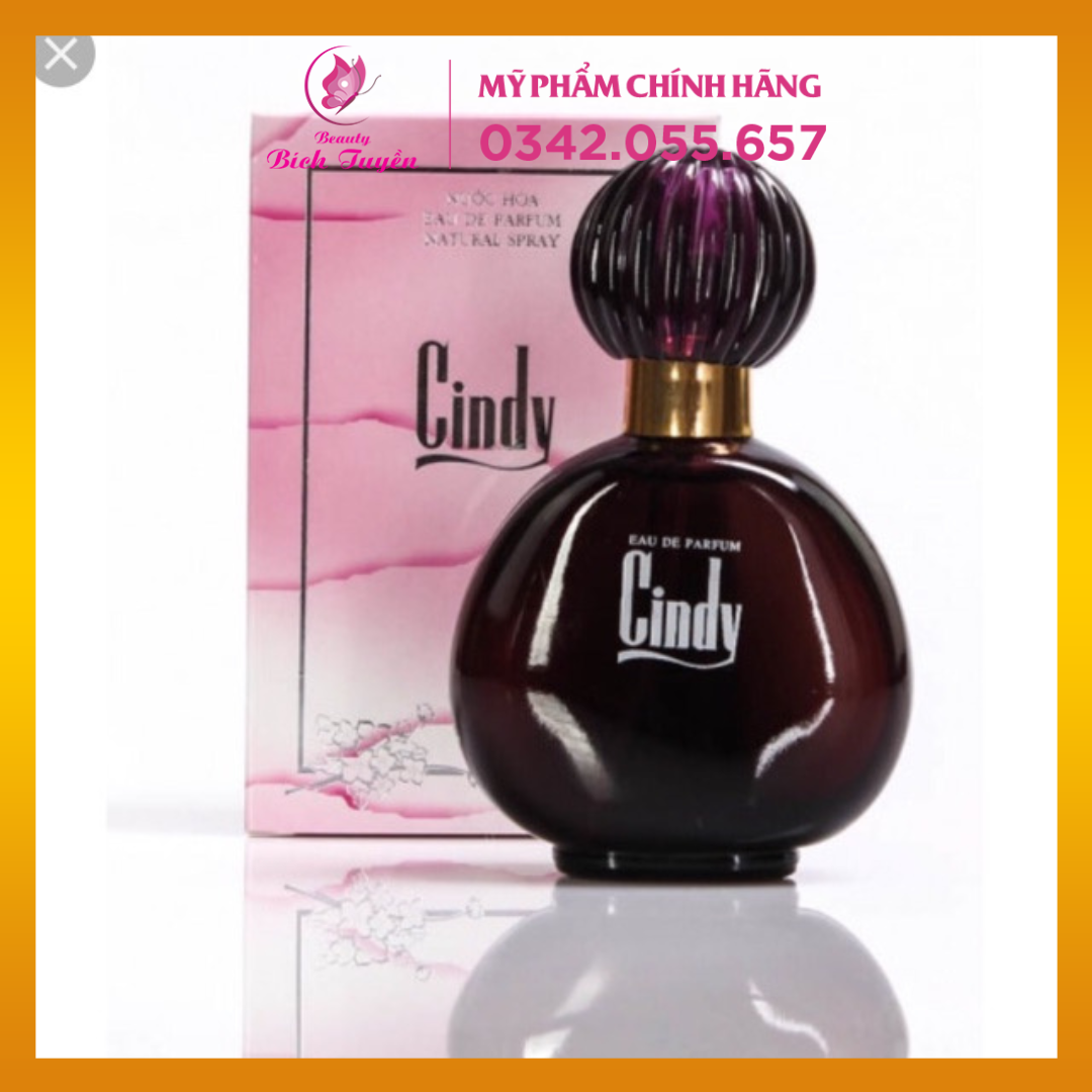 Nước hoa nữ cindy tím n84 - 90ml hương quyến rũ