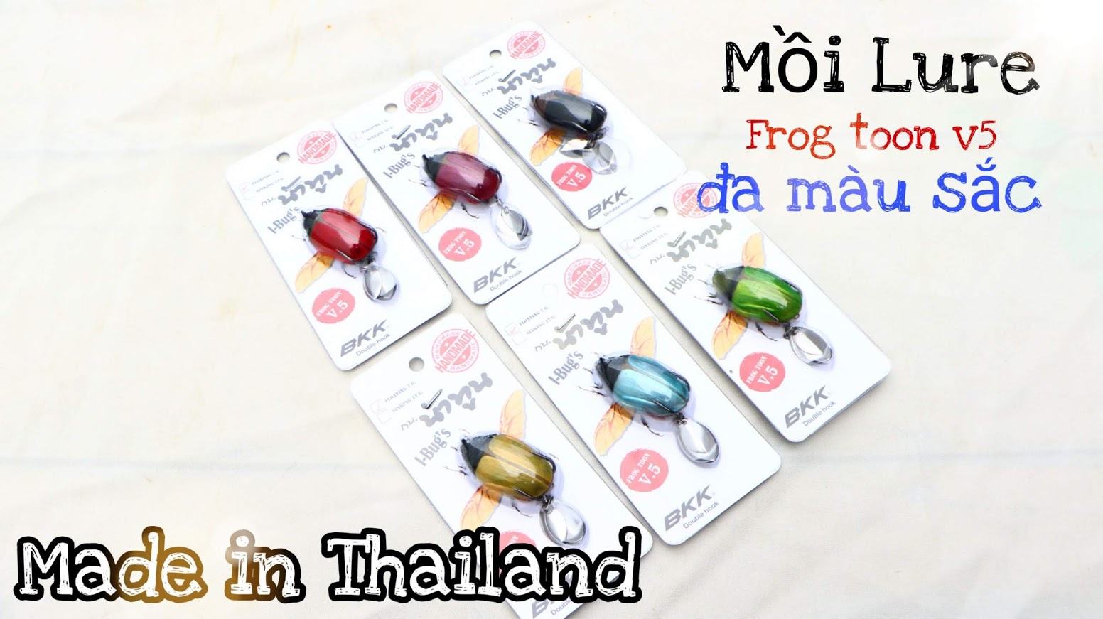 [MADE IN THAILAND] Mồi giả hơi câu lure Frog toon V5 chính hãng hàng mới 2021 tùy chọn màu sắc- ĐỒ CÂU CÁ ĐỨC NGUYÊN