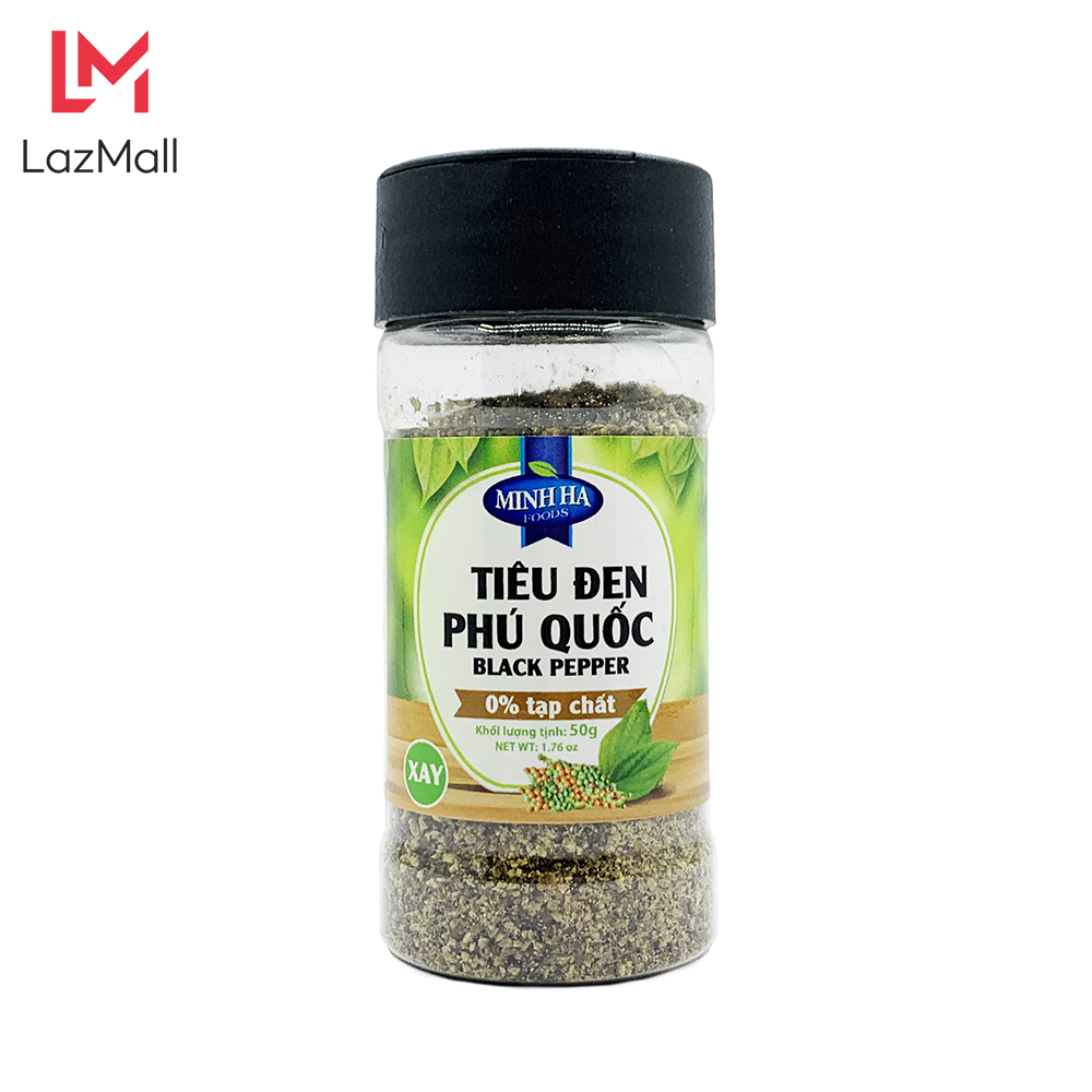 Tiêu đen Phú Quốc xay nhuyễn 50 gram