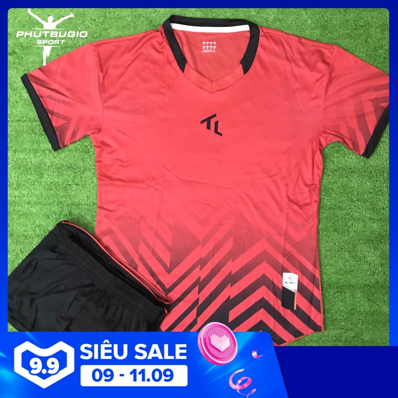 [ẢNH THẬT] Bộ quần áo bóng đá KHÔNG LOGO TL ĐỦ MÀU mới nhất THUN LẠNH CAO CẤP - Quần áo đá bóng không logo / Phút Bù Giờ Sports