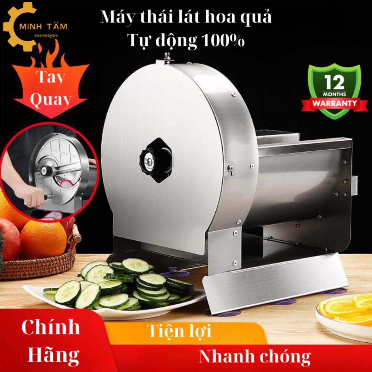 Máy Thái hành tỏi - Thái lát rau củ quả đa năng 2 trong 1 giúp công việc nhanh chóng đẹp mắt