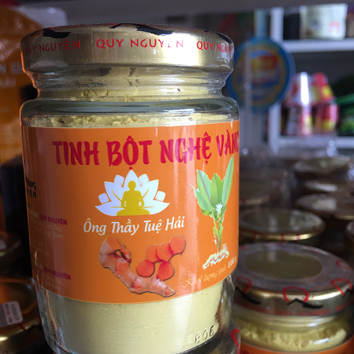 Tinh Bột Nghệ Vàng Quy Nguyên 100gram