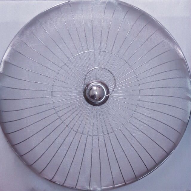 Lồng bàn inox phủ lưới,lồng bàn inox đậy thức ăn,lồng bàn inox 304 đường kính 52 cm