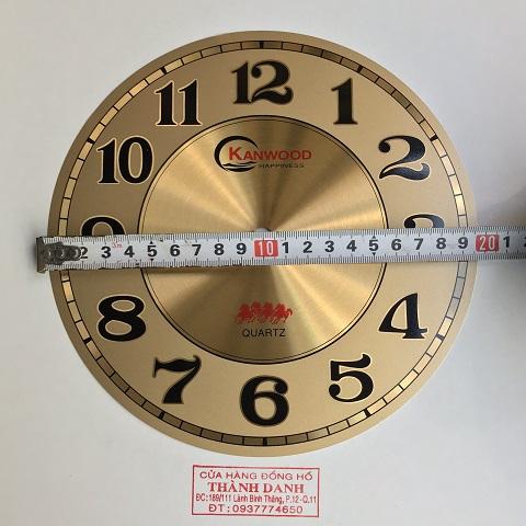 Mặt số 20cm học trò