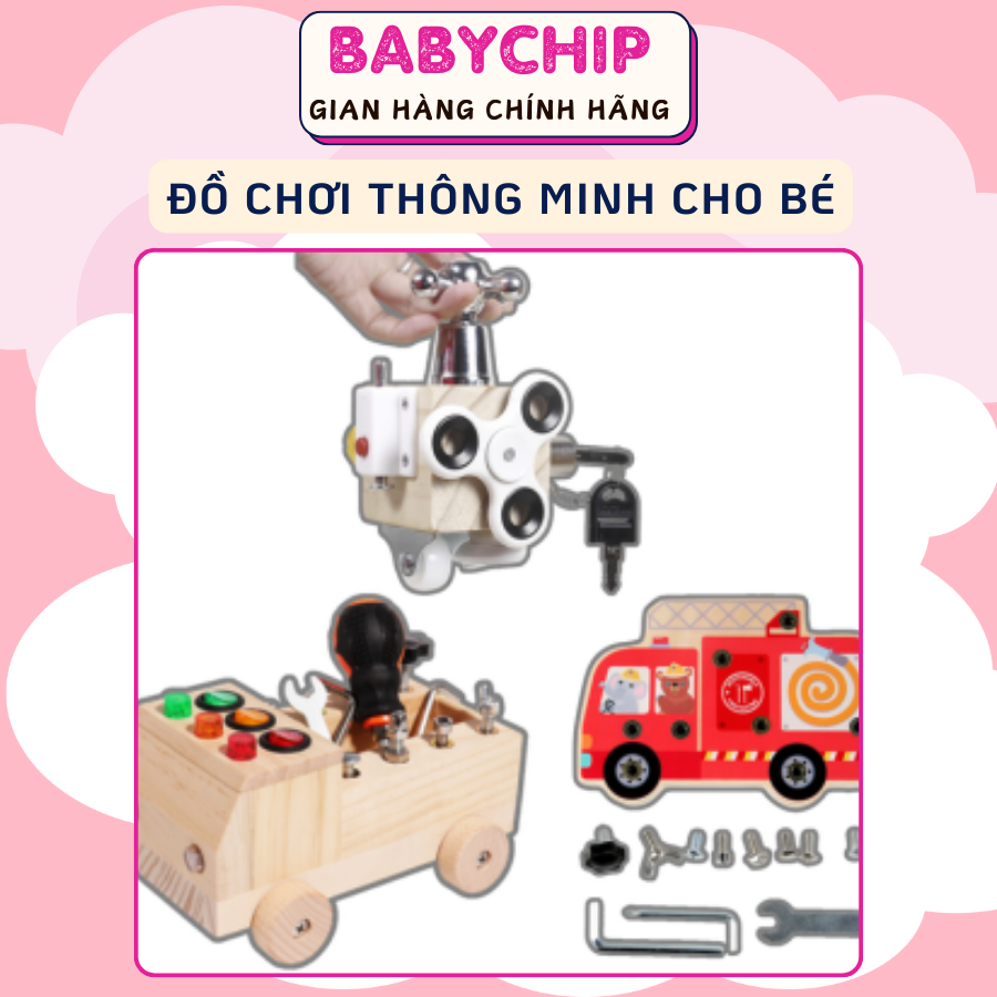 Đồ chơi thông minh kích thích khả năng vận động phát triển trí tuệ cho bé