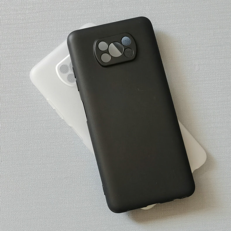 Ốp lưng dẻo đen xiaomi poco x3 nfc, x3 pro bảo vệ camera
