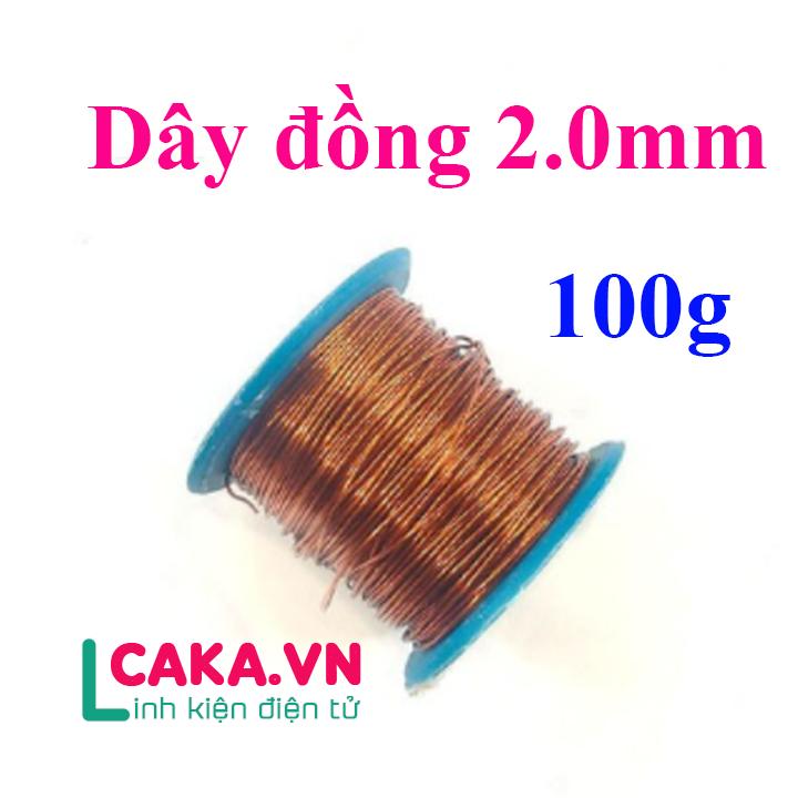Dây đồng quấn biến áp,Quân Motor 2.0mm 100g