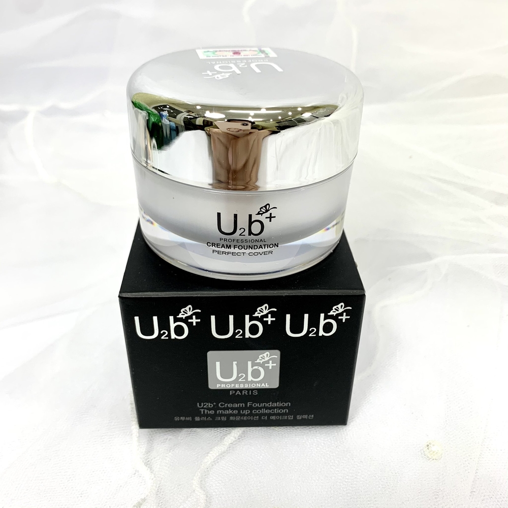 Kem Nền Hũ U2B Hàn Quốc, Dạng Kem Mềm Mịn, Che Khuyết Điểm,Tạo Làn Da Sáng Mịn, Đều Màu, Kiềm Dầu