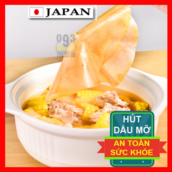 Combo 12 Giấy Thấm Dầu Mỡ Thực Phẩm 20cm