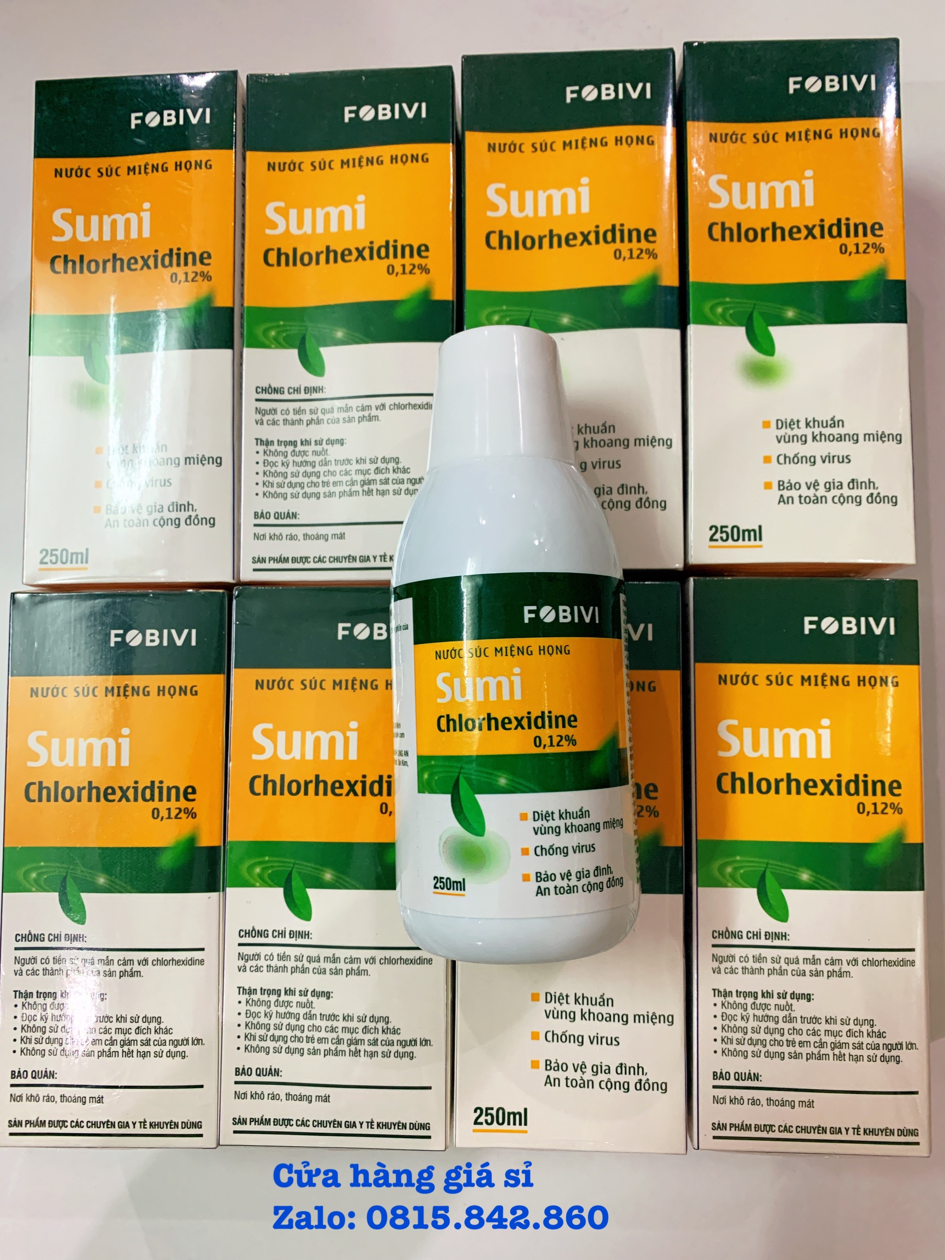 [HCM]Nước súc miệng Sumi Chlorhexidine 012% ngăn ngừa một số bệnh về răng miệng