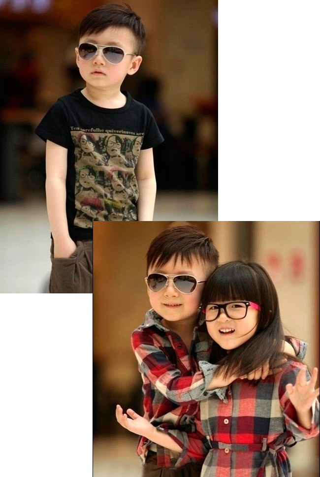 Kính mát chống tia UV siêu ngầu cho bé yêu