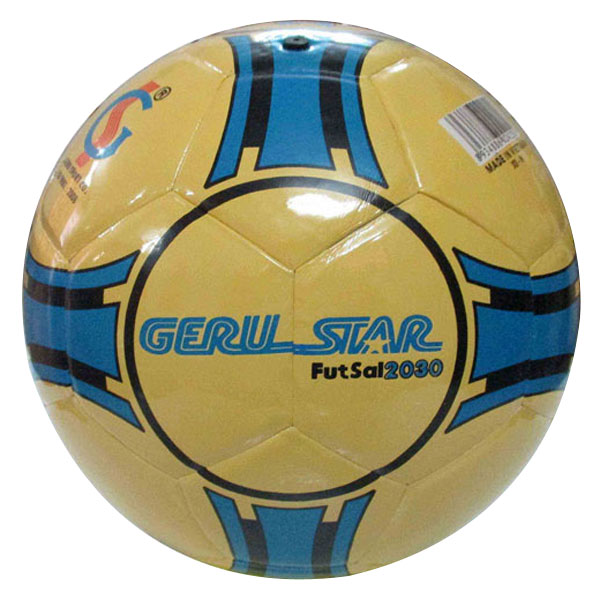 Quả banh, Quả Bóng đá Geru star 2030 dán size số 4 - Dungcusport tặng lưới đựng bóng và kim bơm