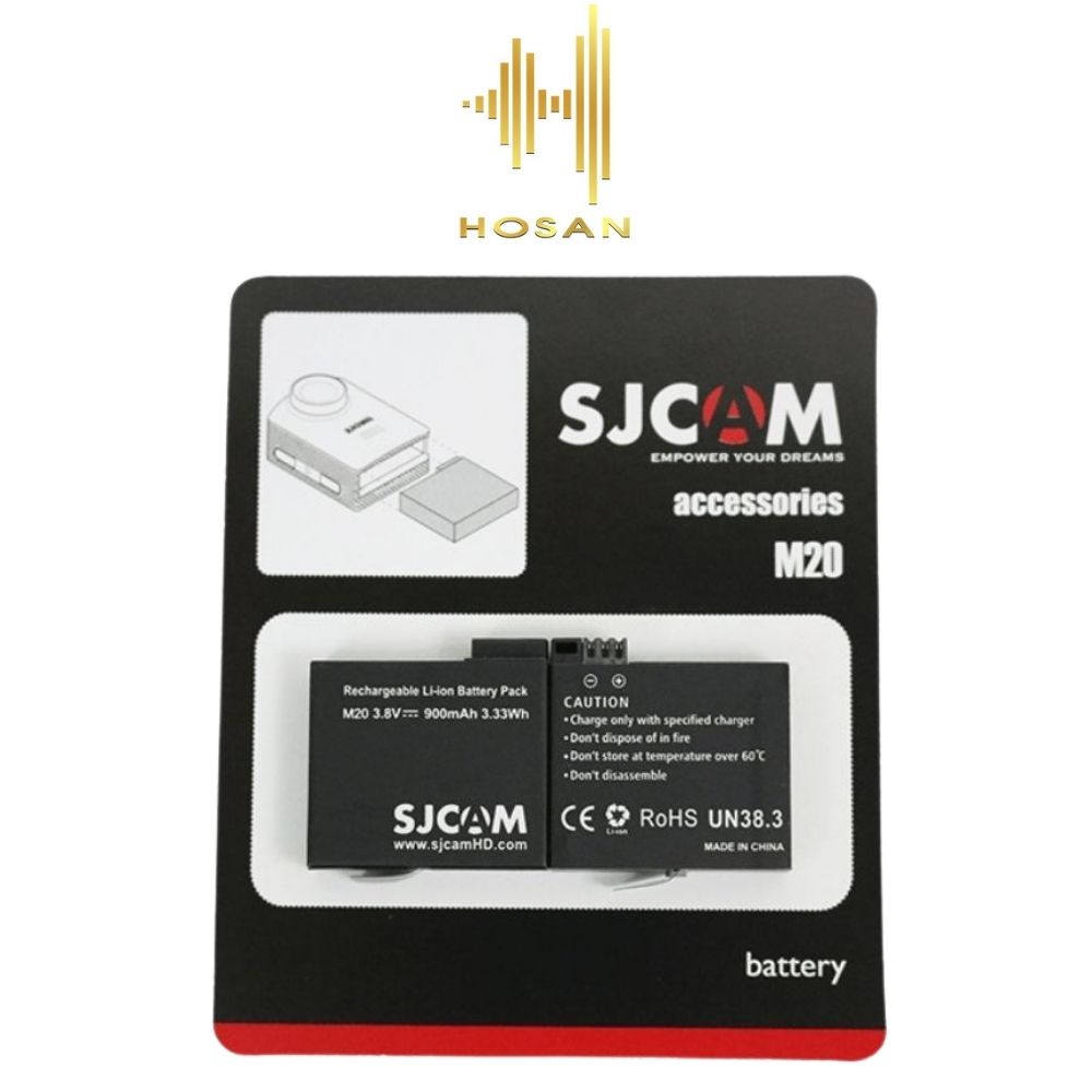 Pin dự phòng chính hãng dành cho camera hành trình sjcam m20