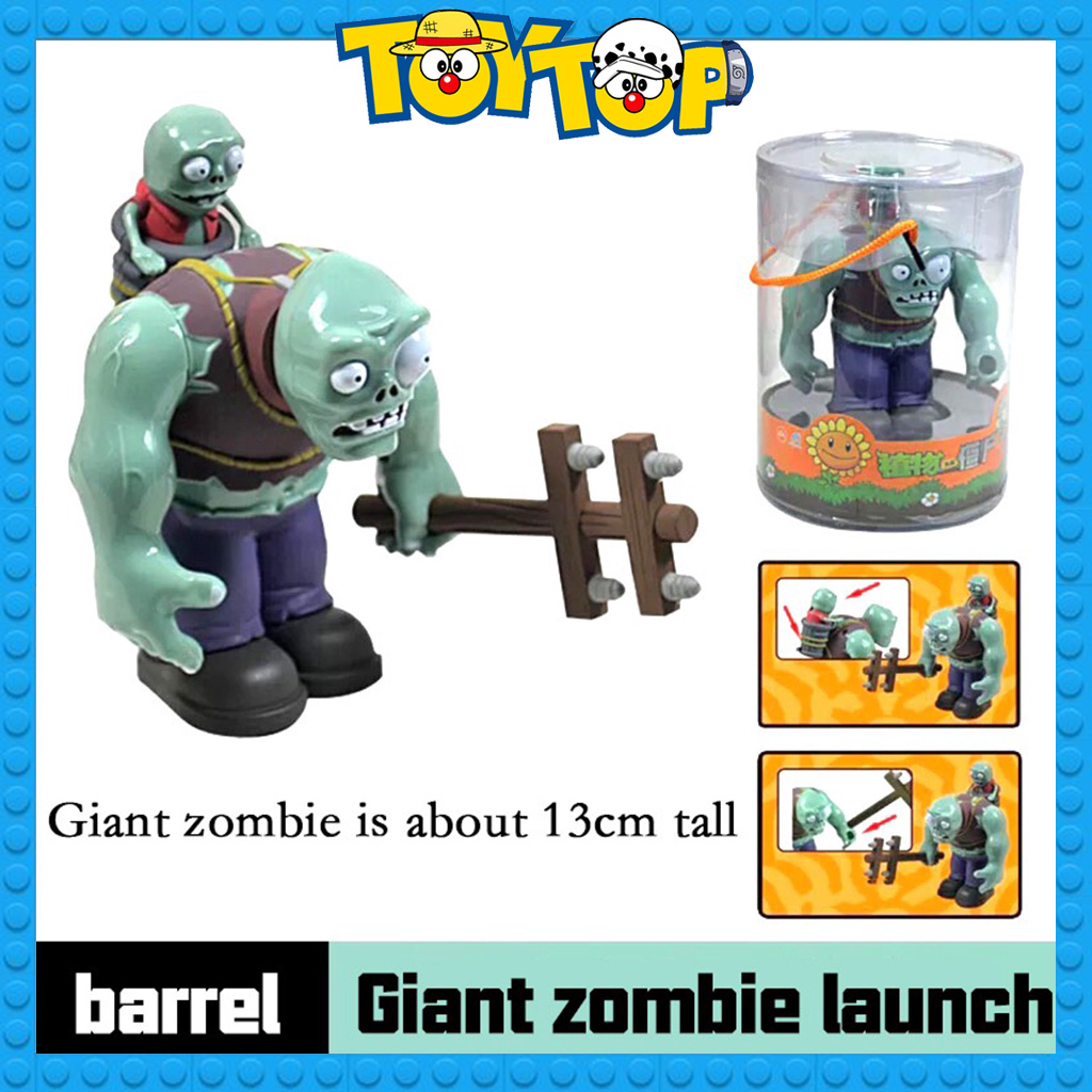 Đồ chơi mô hình Zombie bé bự Gargantuar trong hoa quả nổi giận Plants vs Zombies