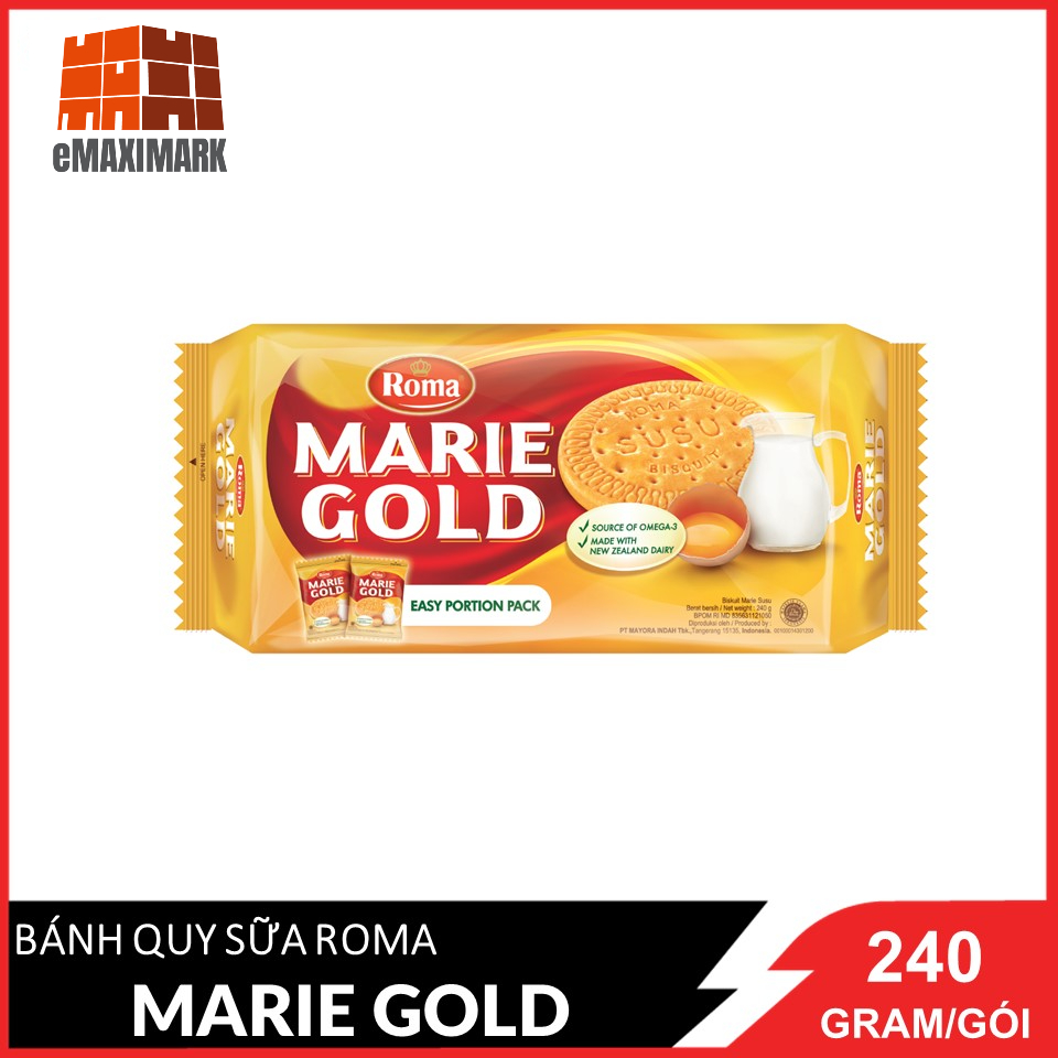Bánh quy sữa Roma Marie Gold 240g