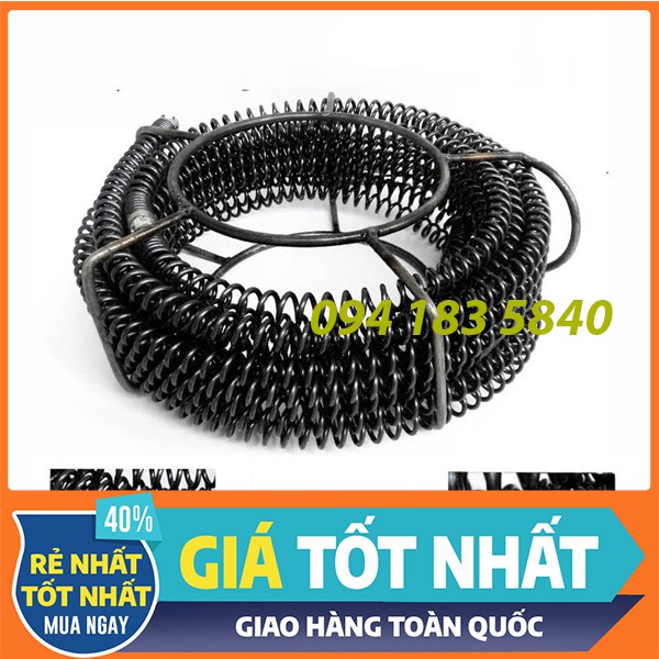 Dây thông cống lò xo dài 3m Chỉ gồm dây không có phụ kiện phi 16💰FREESHIP💰 Chỉ gồm 3m dây lò xo