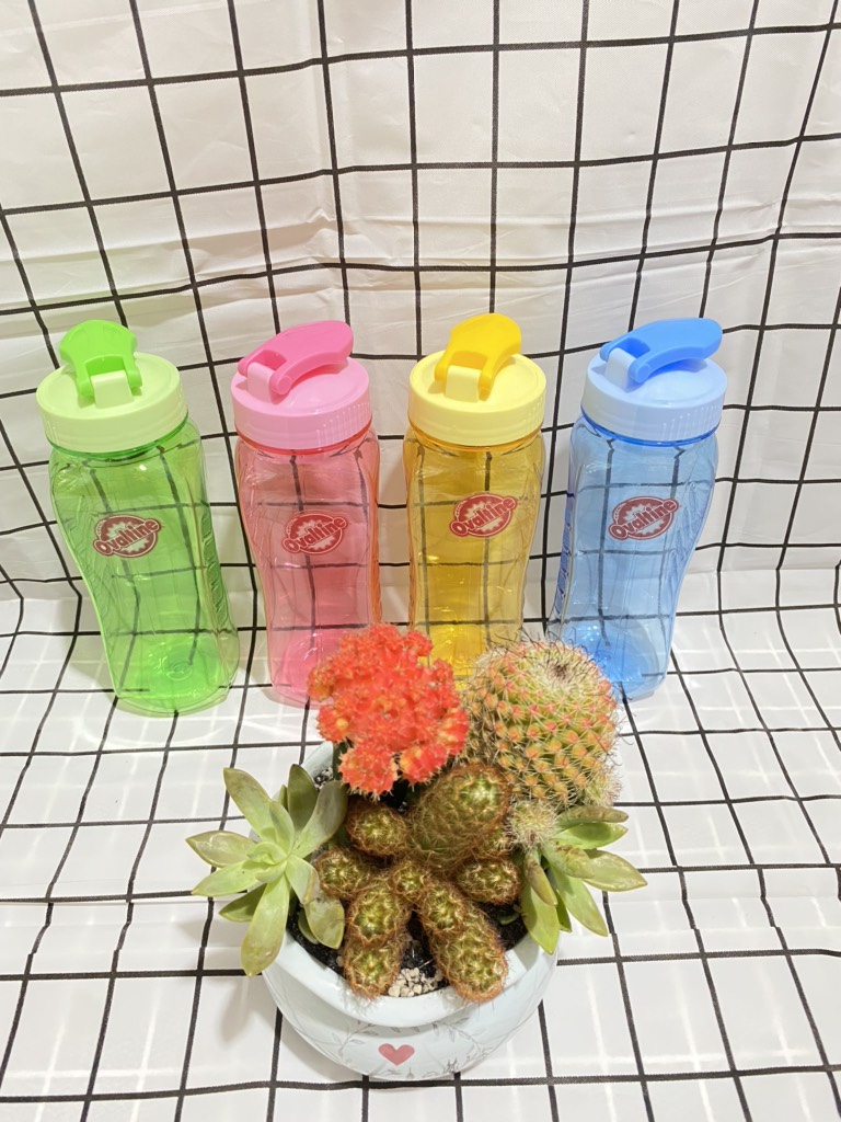 Set 2 bình nước nhựa duy tân 500ml hkm Ovaltine - Bình nhựa đựng nước - Hình thật 100% shop chụp