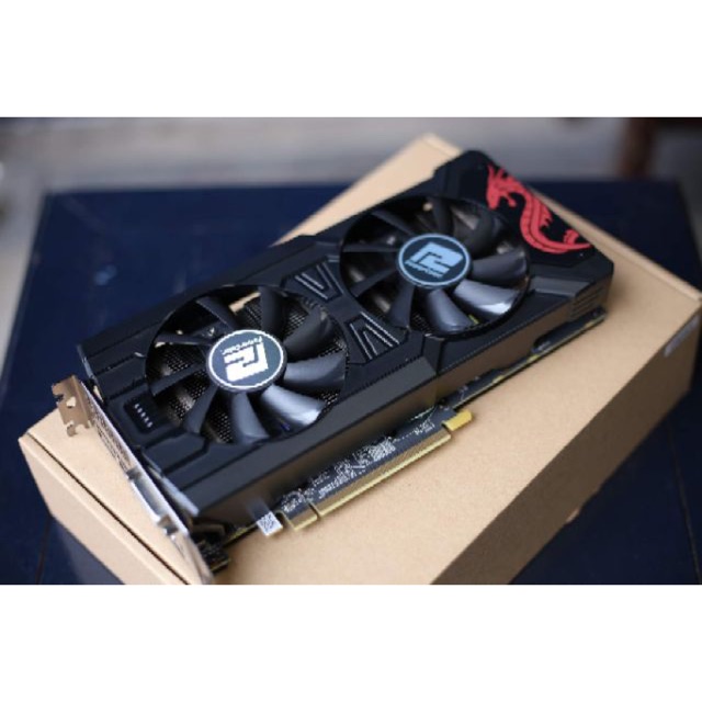 Card Màn Hình VGA RX570 4GB POWERCOLOR bảo hành 1 tháng - DVI