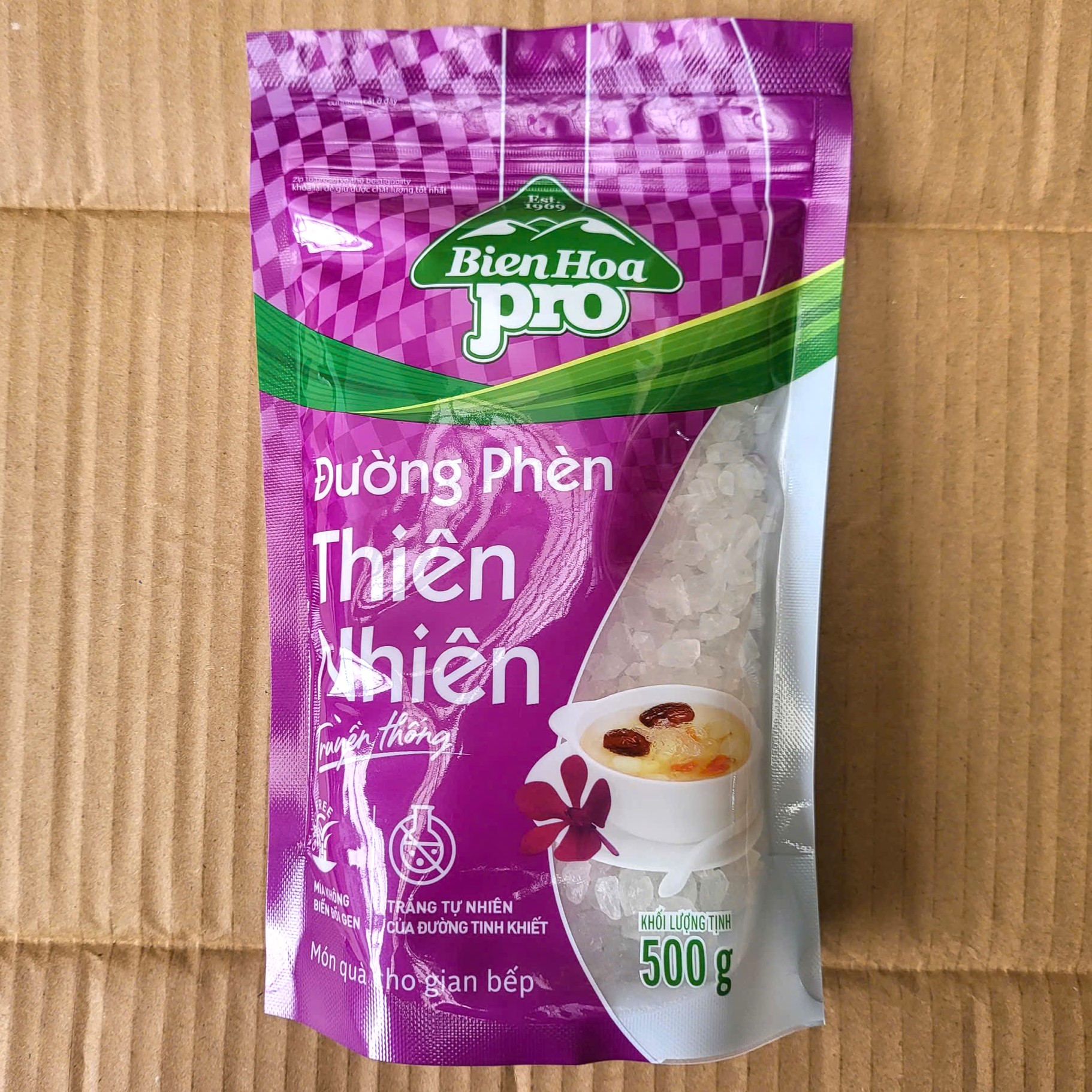 Đường phèn thiên nhiên biên hòa natural rock sugar – white lump