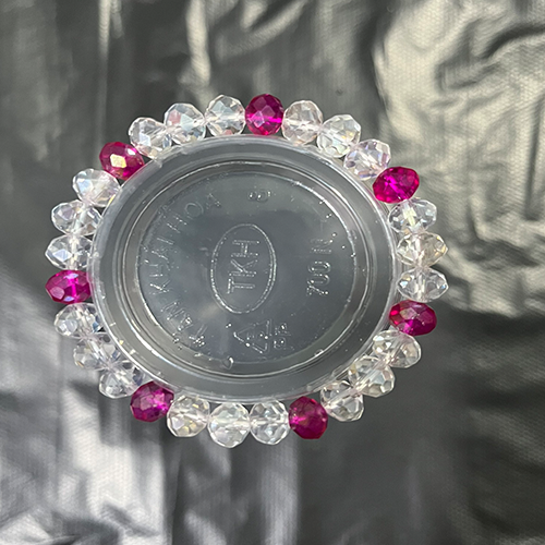 Vòng tay chuỗi đá pha lê 8li mix màu - 3.1