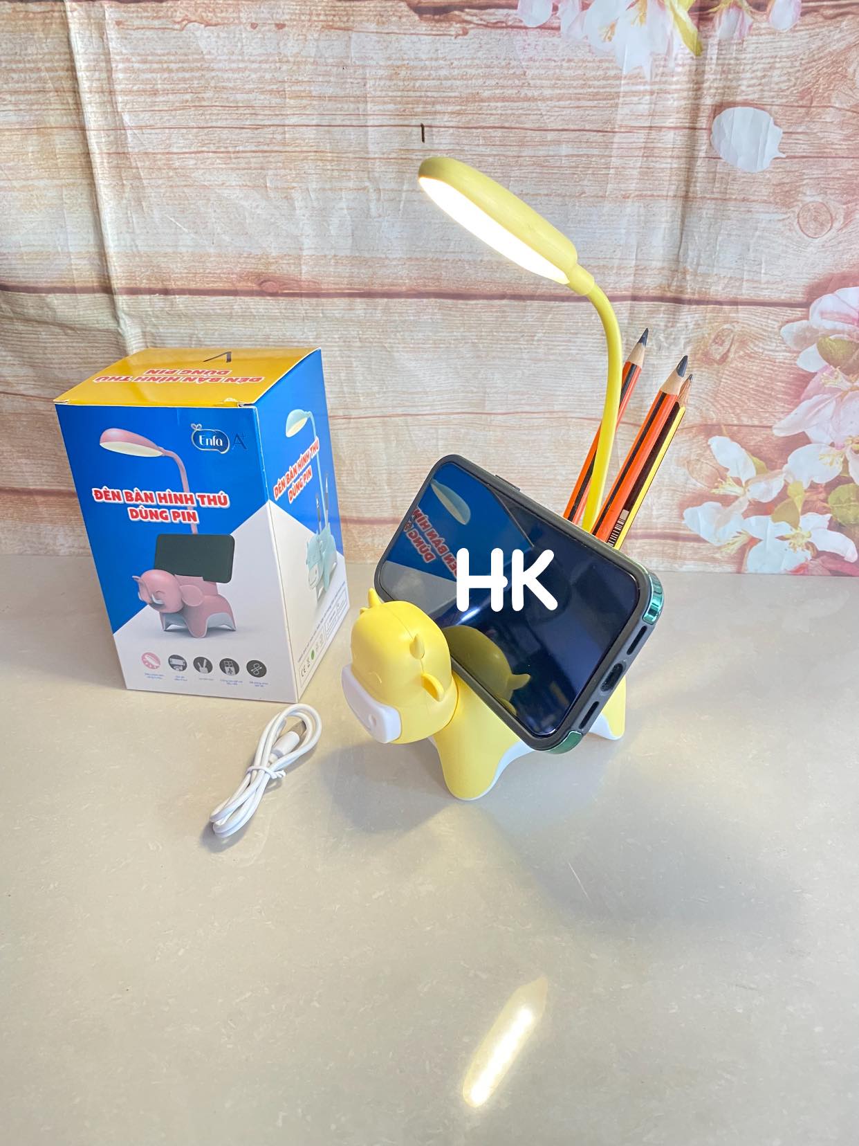 Đèn led 3in1 hkm enfa - màu ngẫu nhiên