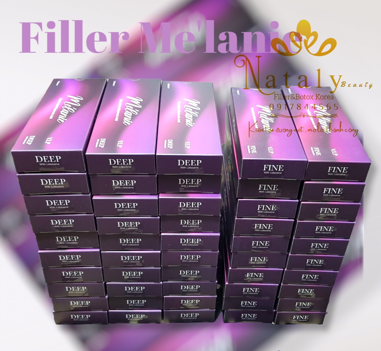 Filler Melanie VIp chính hãng