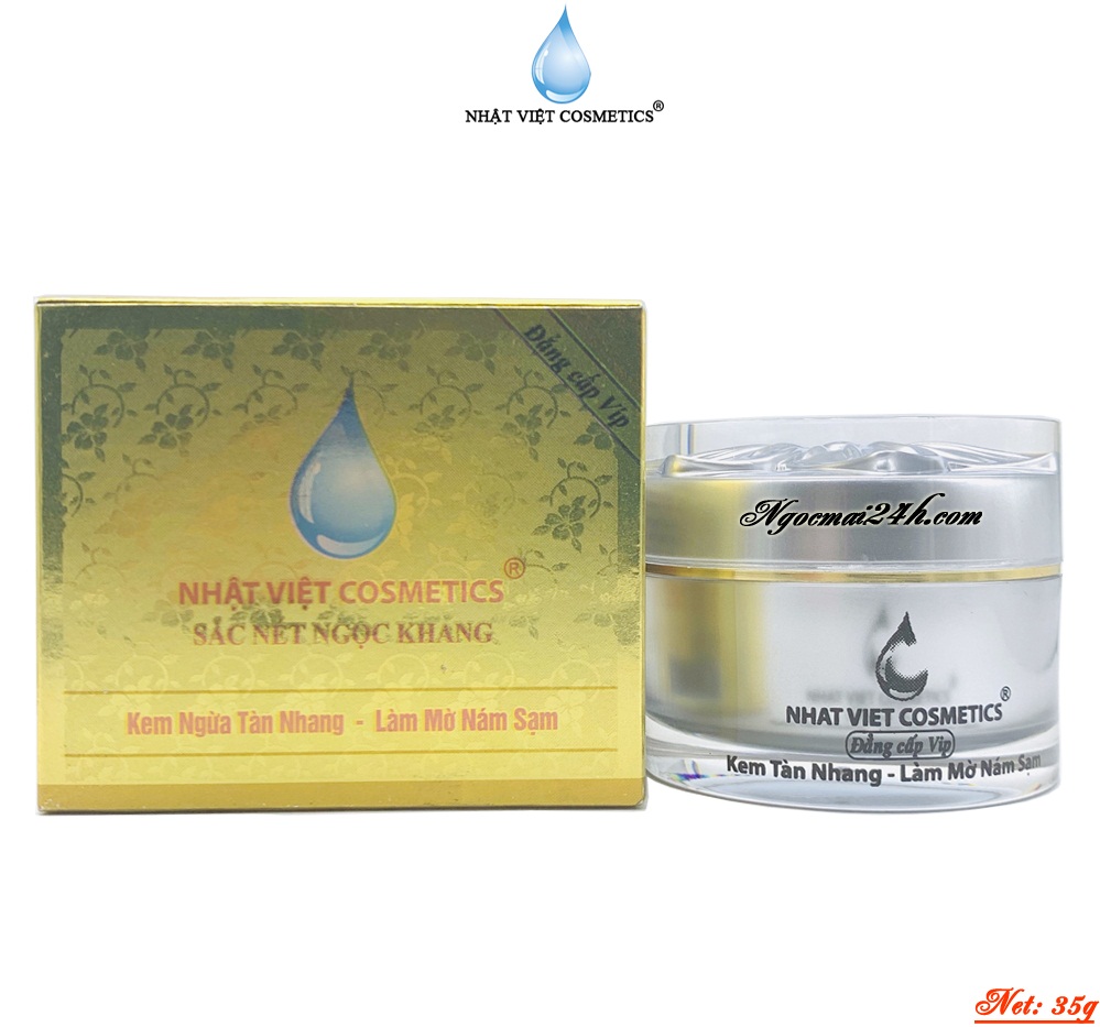 Kem ngừa tàn nhang làm mờ nám sạm KEM SẮC NÉT NGỌC KHANG VIP 35g