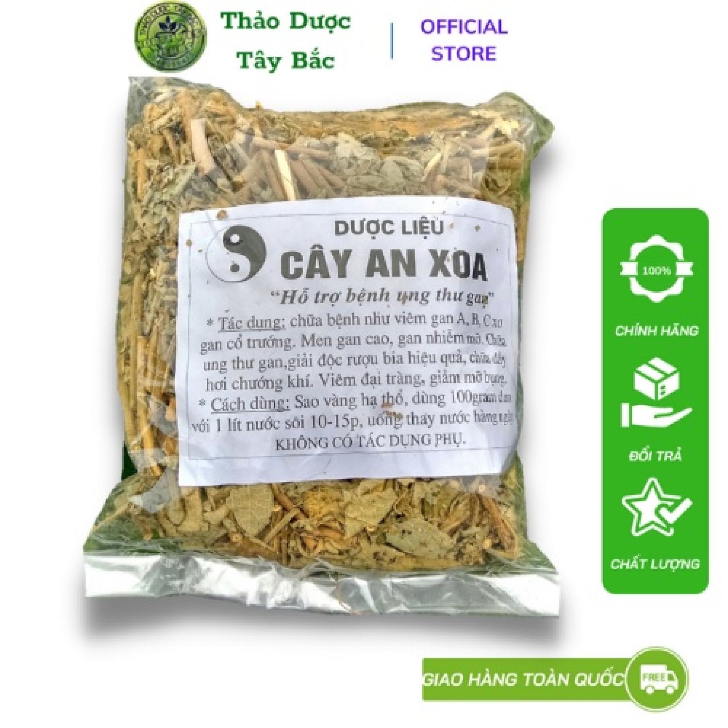 Cây an xoa hàng chuẩn gói 1kg