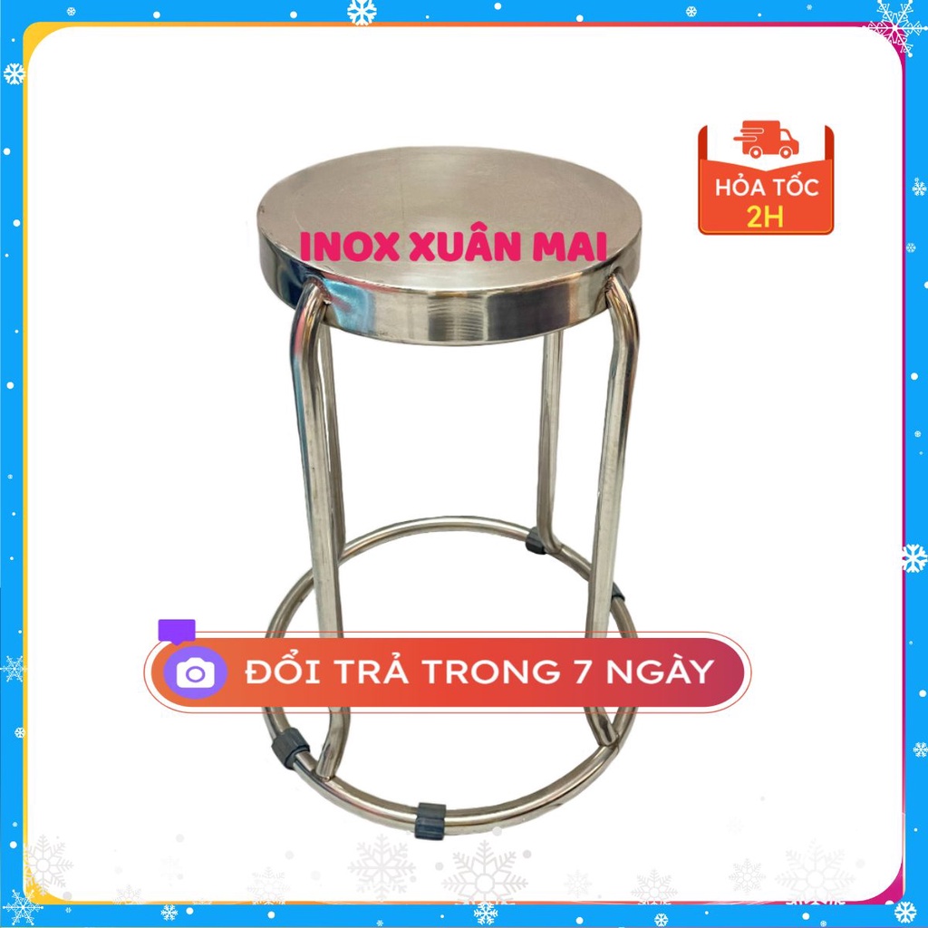 Ghế inox loại dày siêu bền inox 201