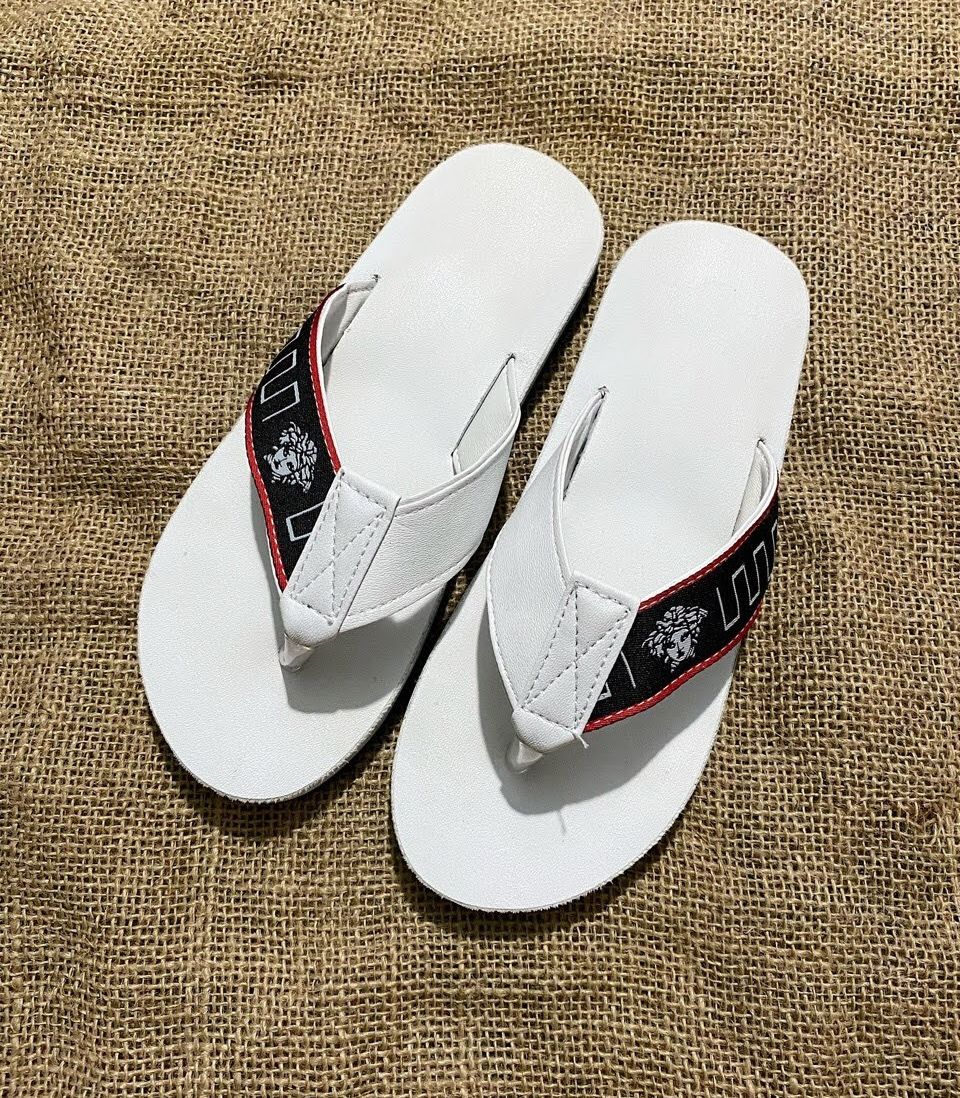 [FREESHIP + HOÀN TIỀN 50K] Dép kẹp nam sandal đồng nai đế trắng quai trắng phối dù