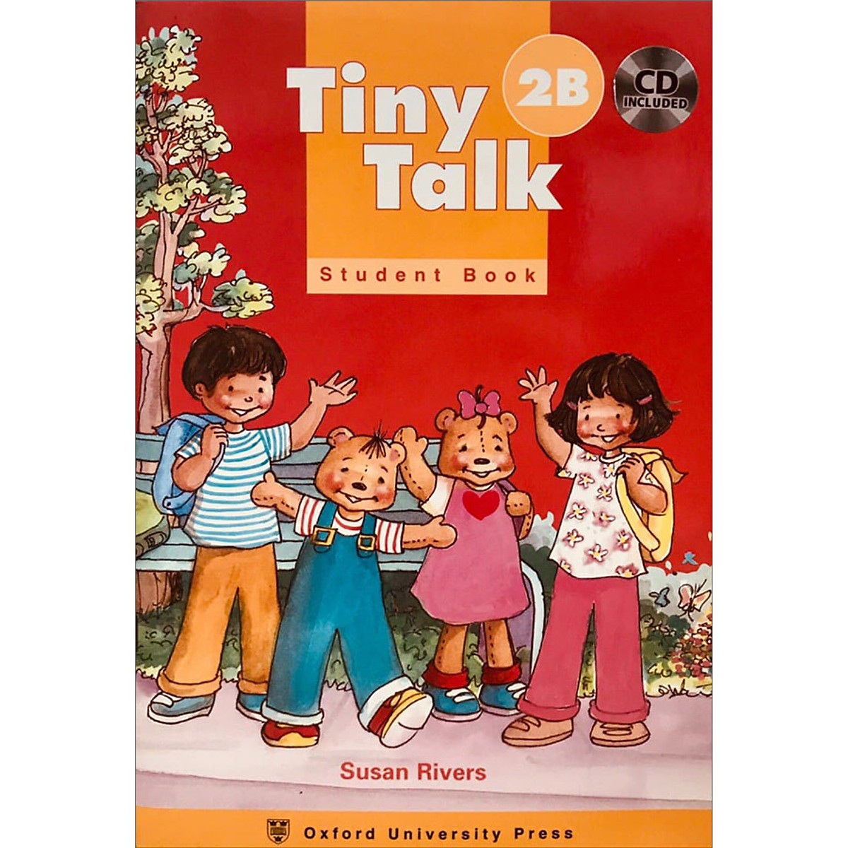 Sách học tiếng anh tiny talk 2b: student book and audio cd - bookmedi