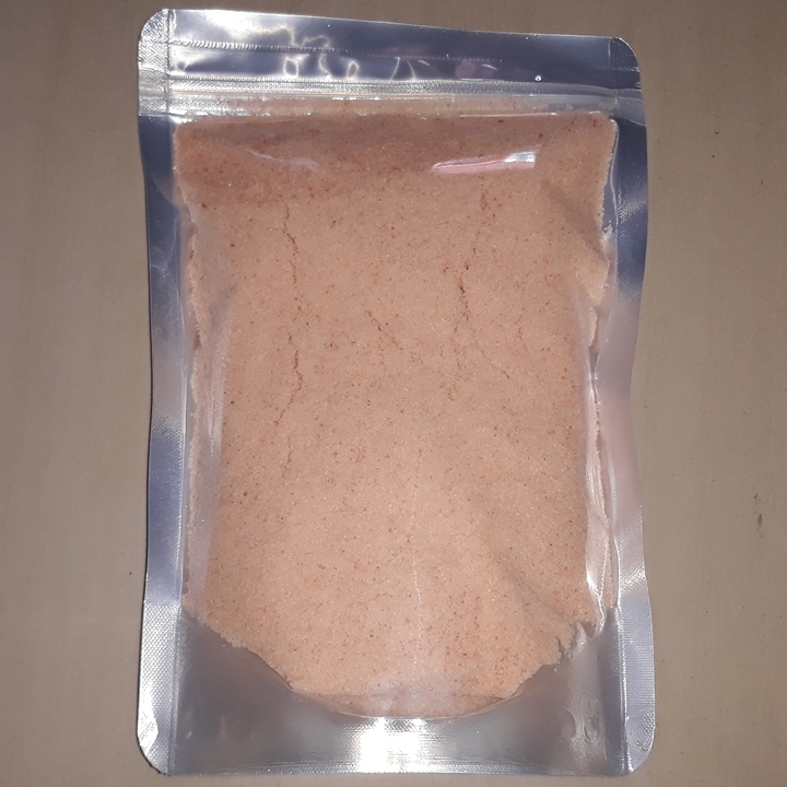 Muối hồng Hymalaya dạng bột và dạng mảnh 200g