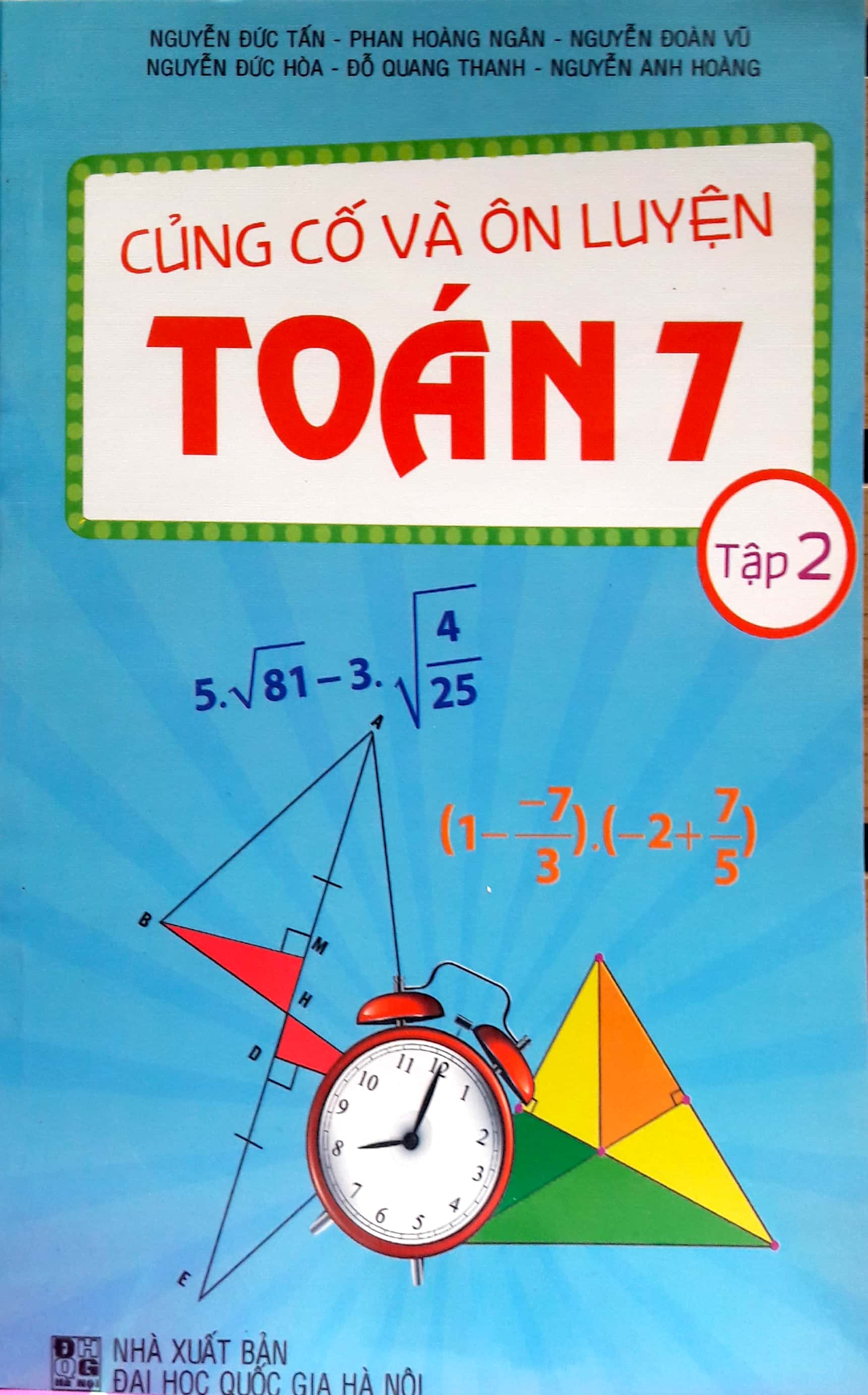 Fahasa - củng cố và ôn luyện toán lớp 7 - tập 2