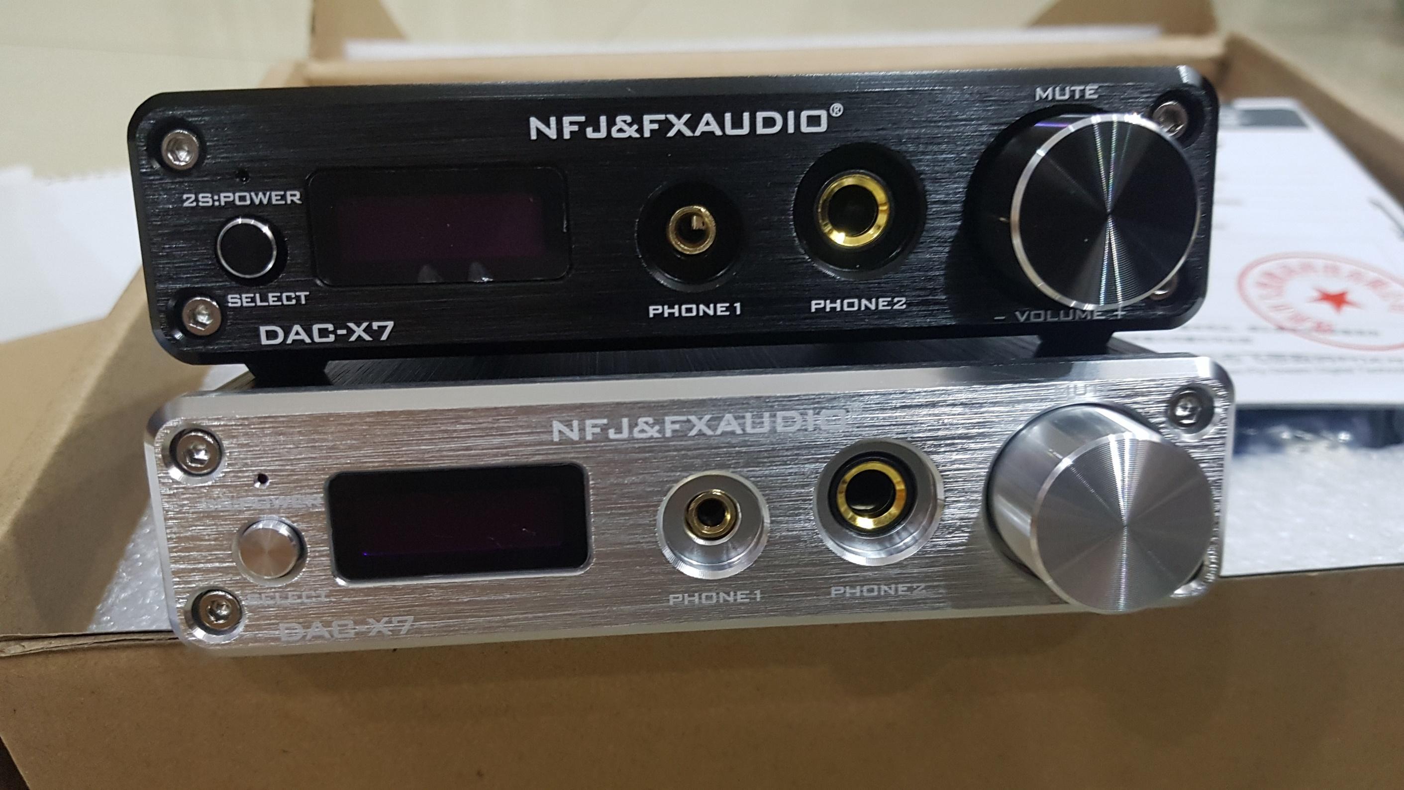 Bộ giải mã cao cấp fx-audio dac x7 32bit/384khz dsd