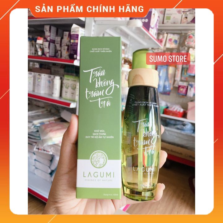 Dung dịch vệ sinh Trầu không tràm trà Lagumi