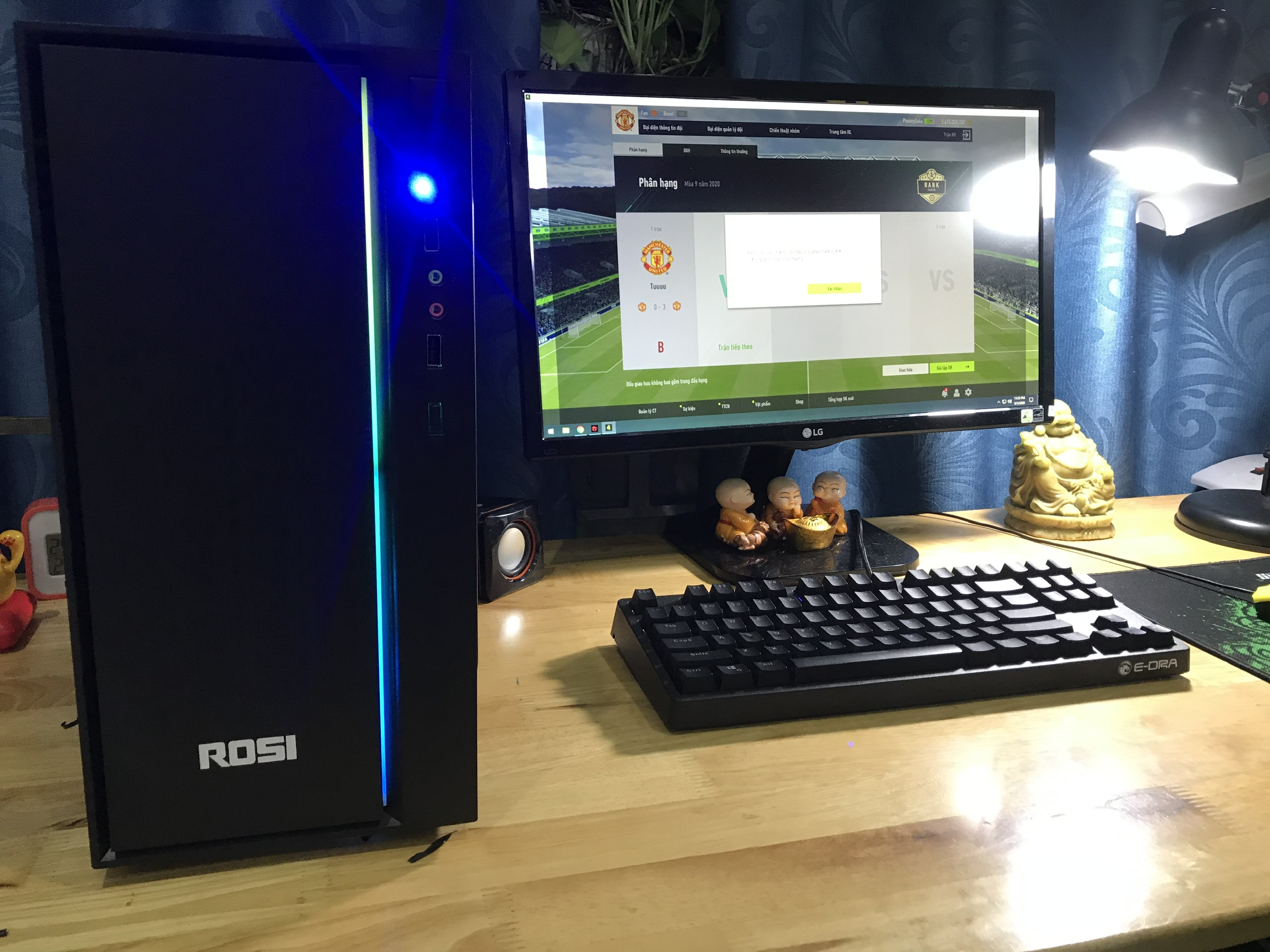 Trọn bộ máy tính bàn i5 3470 chơi game fifa ol4, liên minh, pubg [i5 3570/ ram 8g/ssd 120g/ vga gt730 2g/màn hình 19"