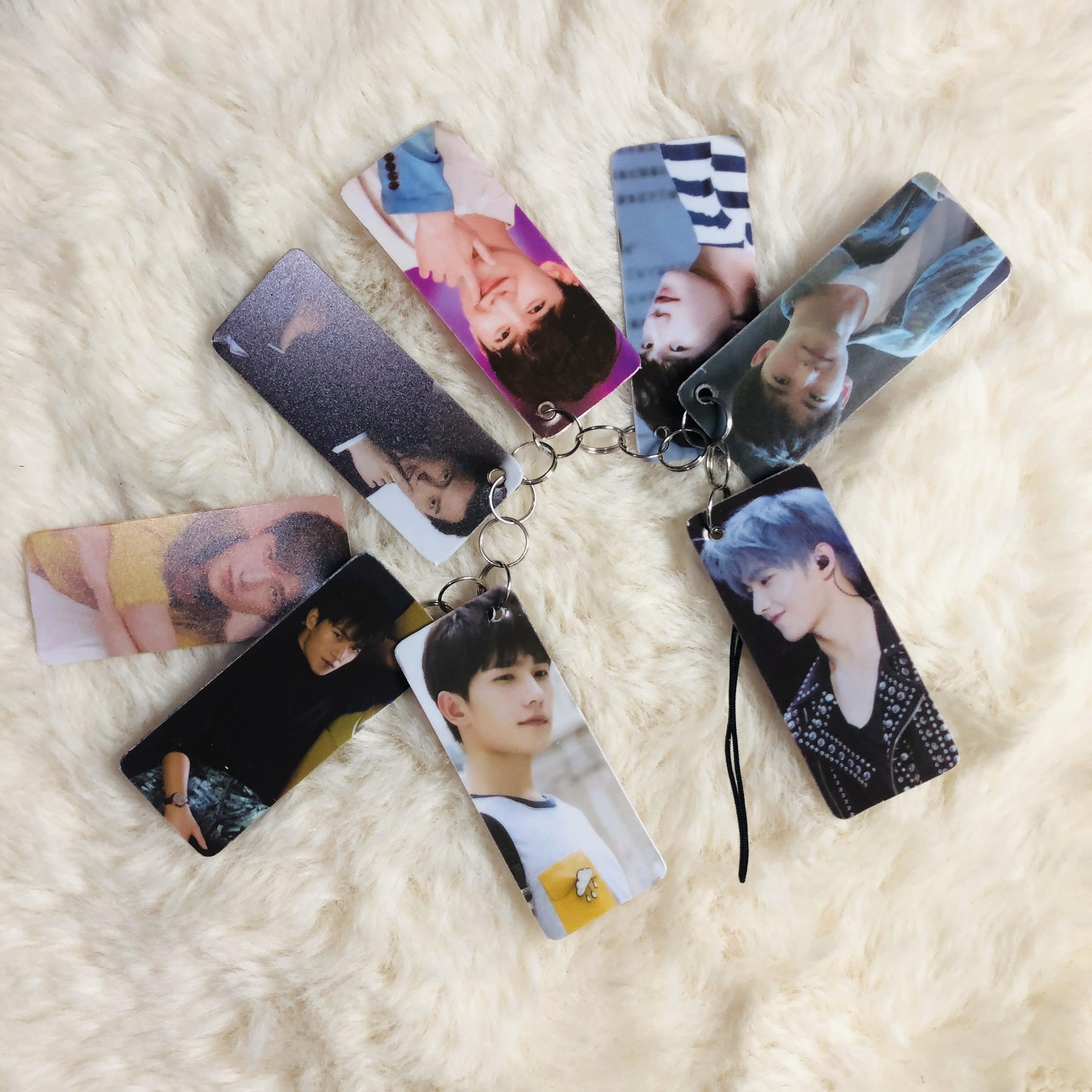 Móc khóa chùm Dương Dương in hình idols quà tặng xinh xắn dễ thương
