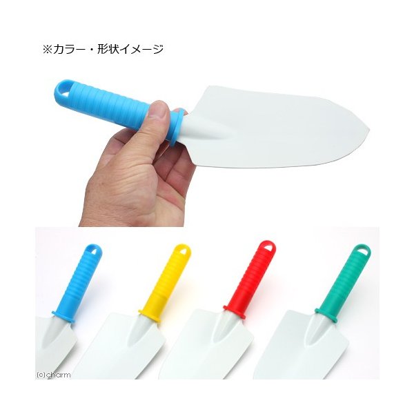 Xẻng xúc đất Echo Nhật Bản 26.5cm thép sơn, cán nhựa chống trơn trượt
