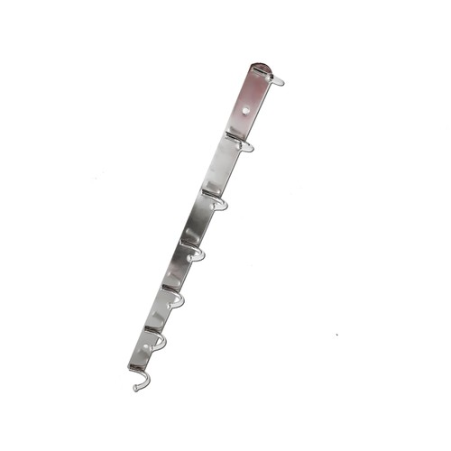 Móc treo quần áo gắn tường 7 mấu inox sịn