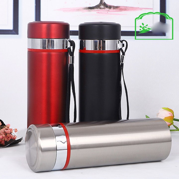 Bình Giữ Nhiệt Mocha Vacuum Bottle 1000ML-INOX 304 2 lớp,Bình giữ nhiệt,kèm lõi lọc Giao màu ngẫu nhiên- Bảo hành 12 tháng