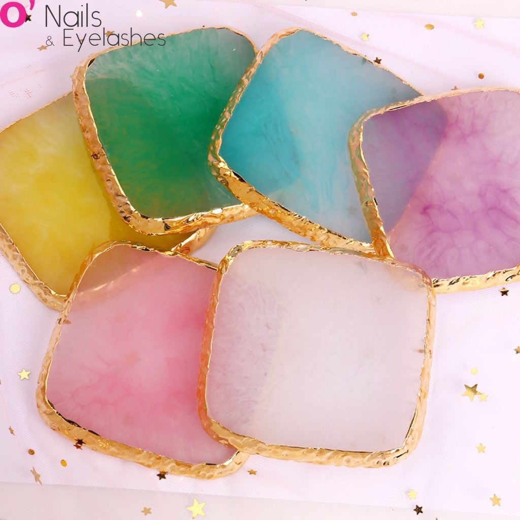 Đá thạch pha màu sơn gel