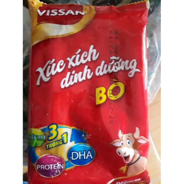 1 bịch Xúc xích bò hiệu VISSAN